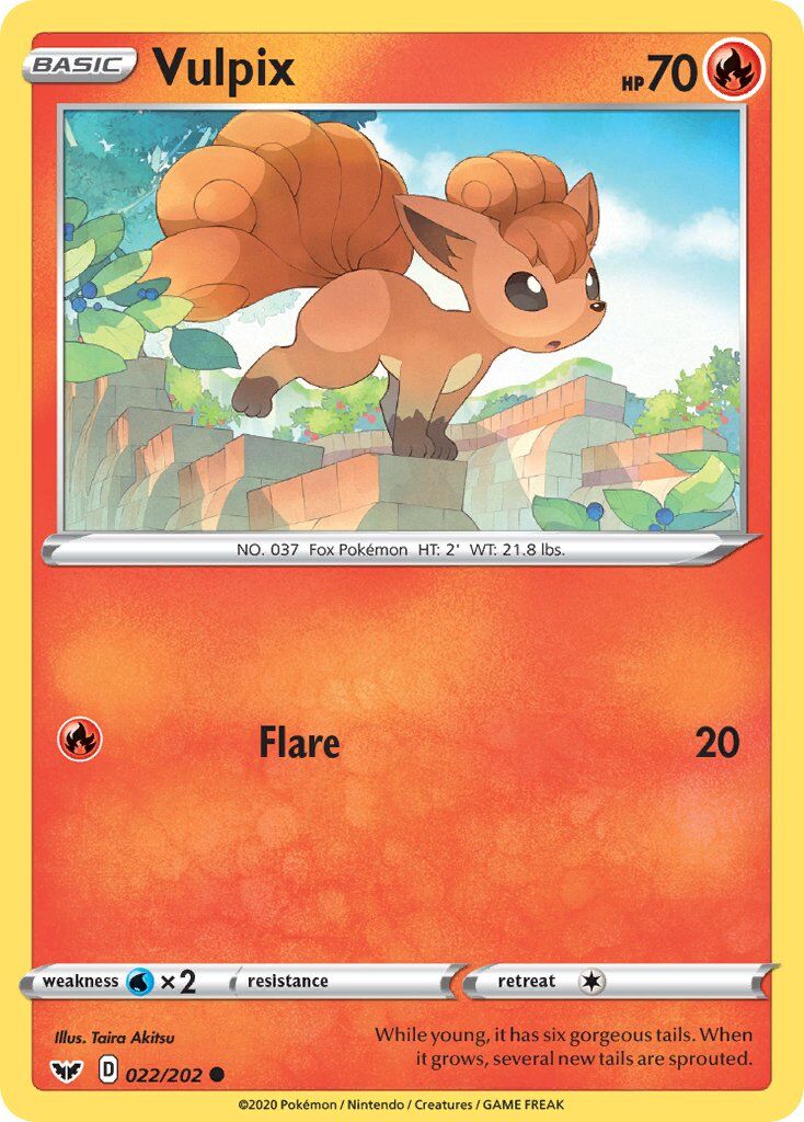 Vulpix - 022/202 - EN Vulpix - 022/202 - EN