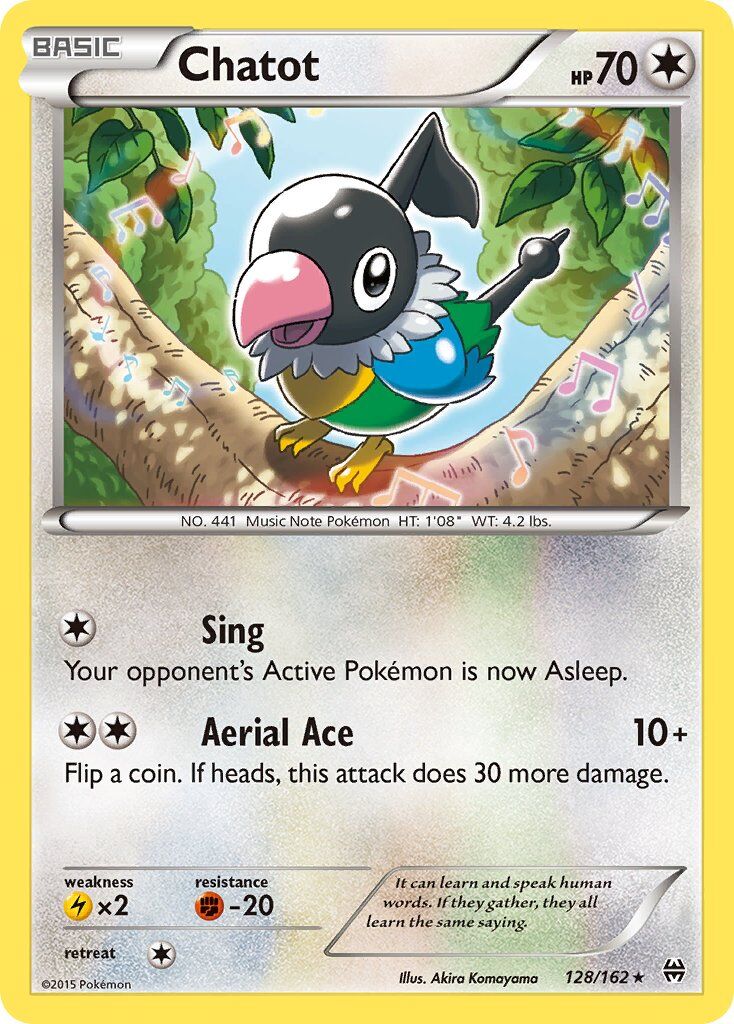 Chatot - 128/162 - EN Chatot - 128/162 - EN