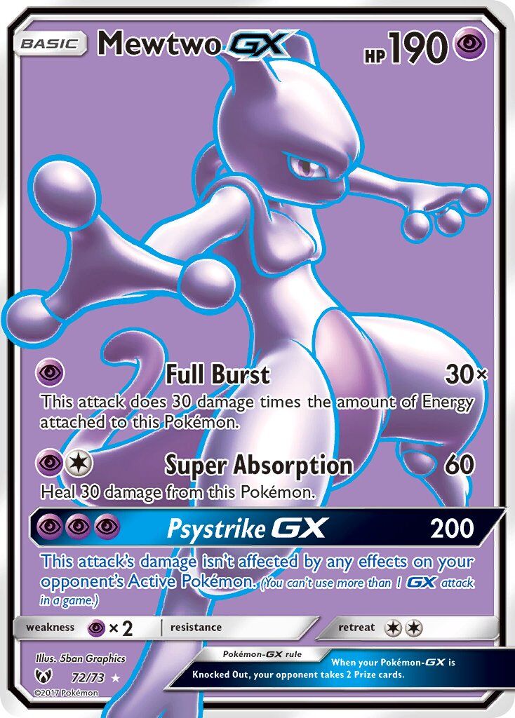 Mewtwo-GX - 72/73 - EN Mewtwo-GX - 72/73 - EN