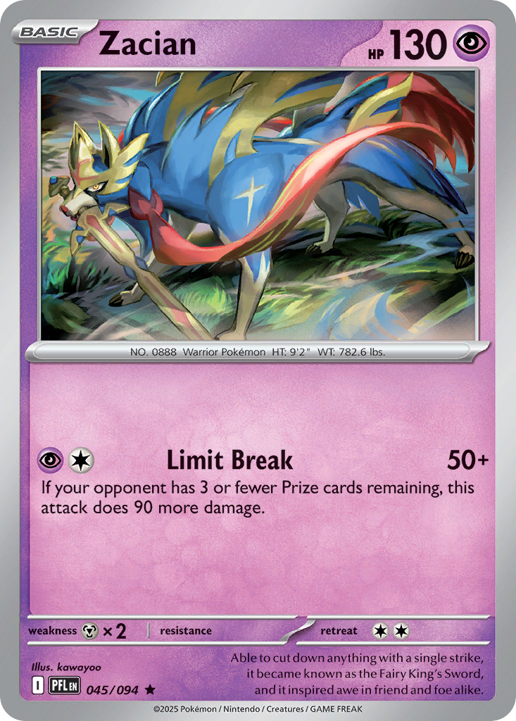 Zacian - 045/094 - EN Zacian - 045/094 - EN