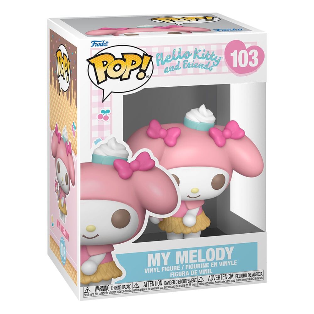 Funko Hello Kitty POP! Sanrio Vinyl Figur #103 My Melody 9cm Funko Hello Kitty POP! Sanrio Vinyl Figur #103 My Melody 9cm