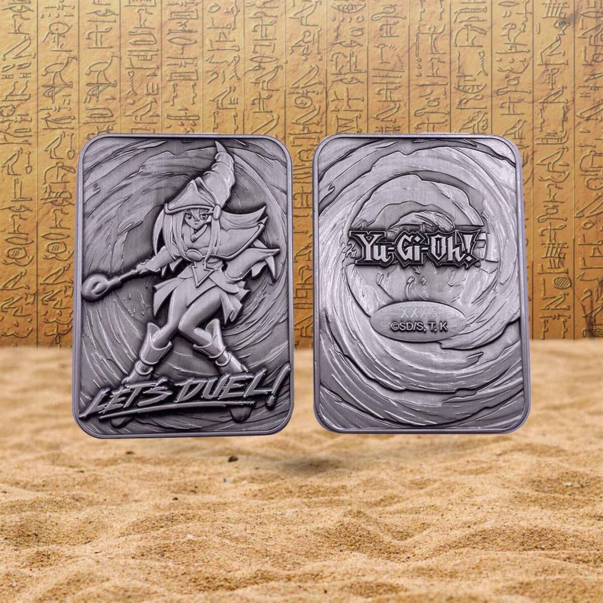 Yu-Gi-Oh! Dunkles Magiermädchen Limited Edition Metallkarte