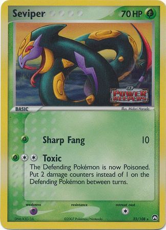 Seviper - 23/108 - Reverse Holo - EN