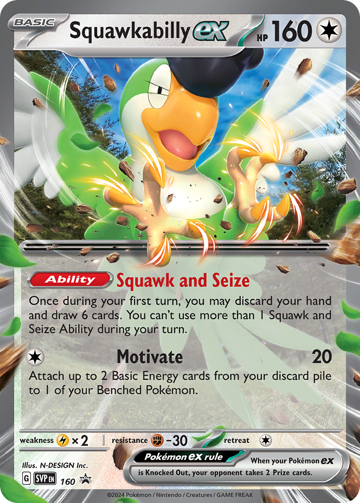 Squawkabilly ex - SVP160 - EN