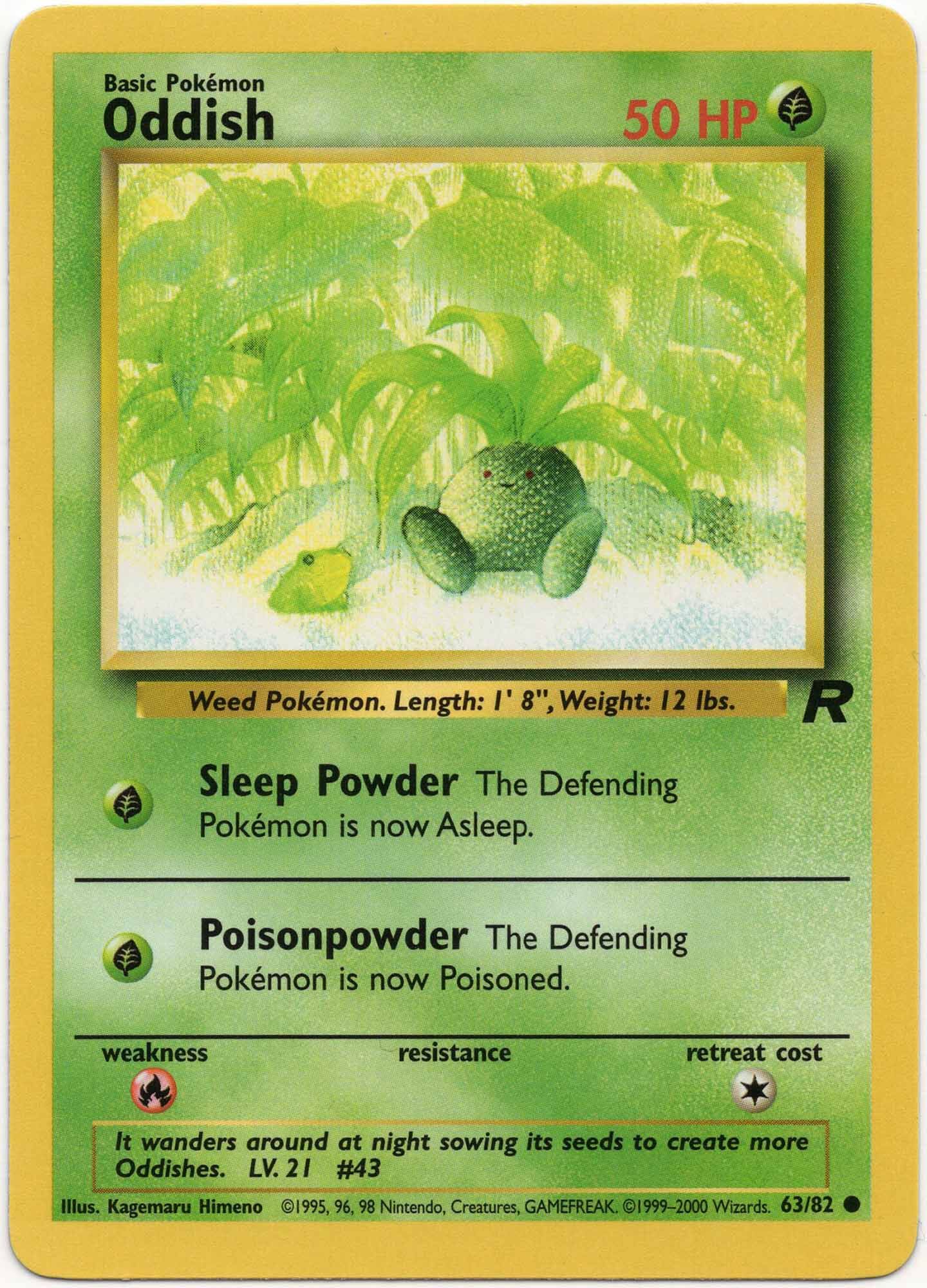 oddish-63-82-pok-mon-tcg Oddish - 63/82 - Pokémon TCG