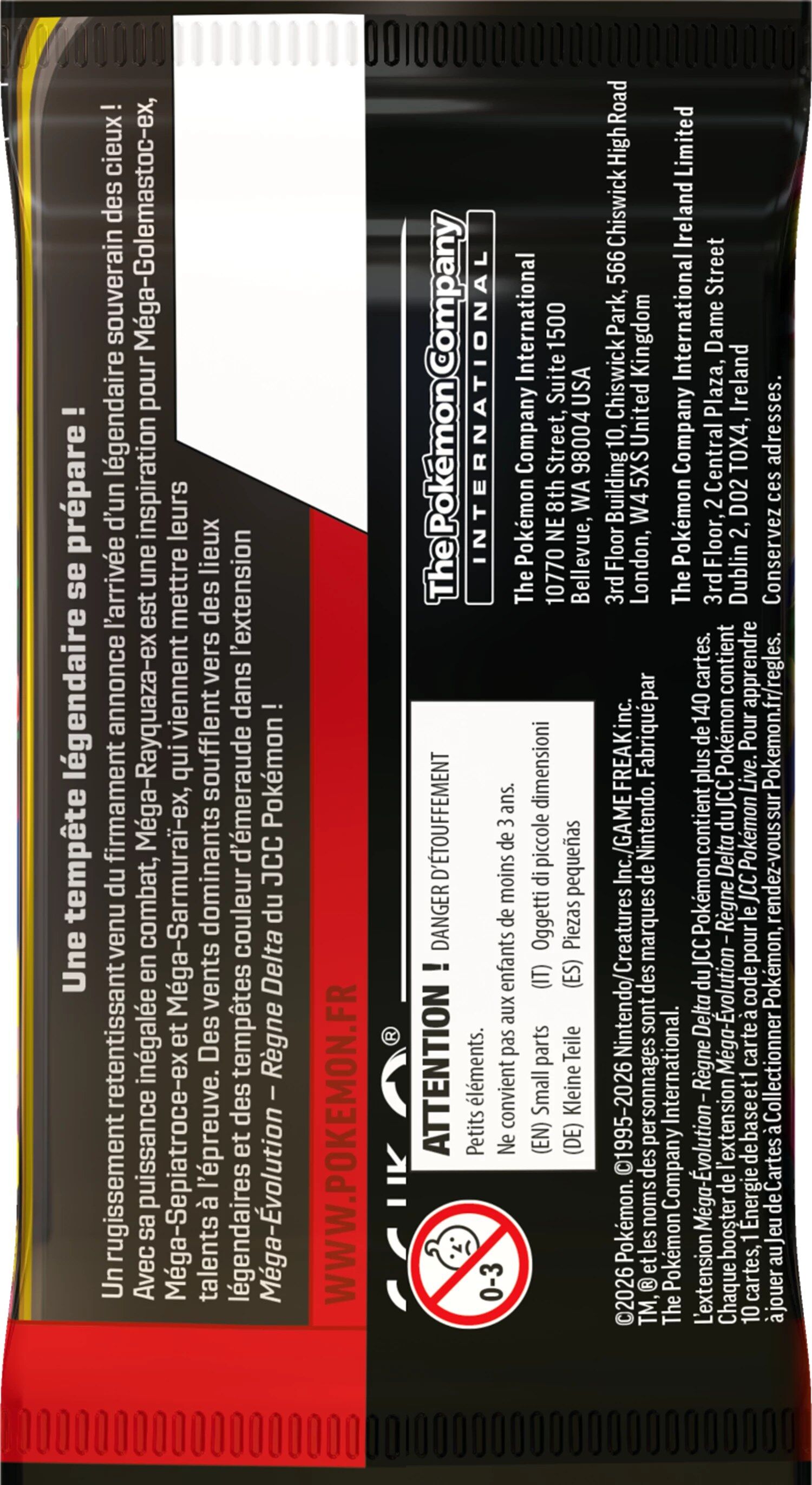 Pokémon TCG: ME06 Règne Delta Booster Pack - FR