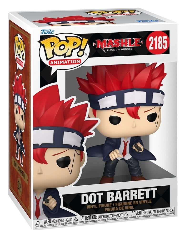 Mashle POP! #2185 Animation Vinyl Figur Dot Barrett 9 cm Mashle POP! #2185 Animation Vinyl Figur Dot Barrett 9 cm