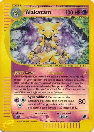 Alakazam - 1/165 - Reverse Holo - EN Alakazam - 1/165 - Reverse Holo - EN