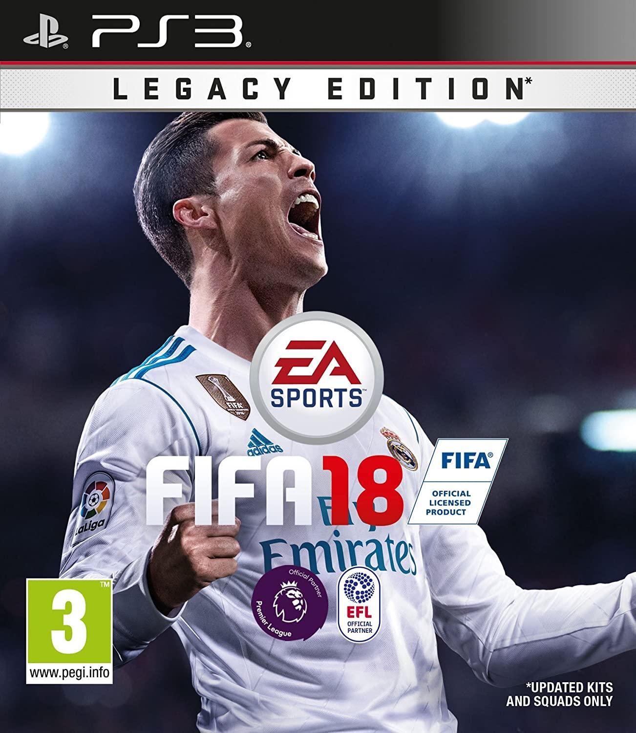 FIFA 18 - OVP - PS3