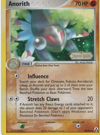 Anorith - 29/92 - Reverse Holo - EN
