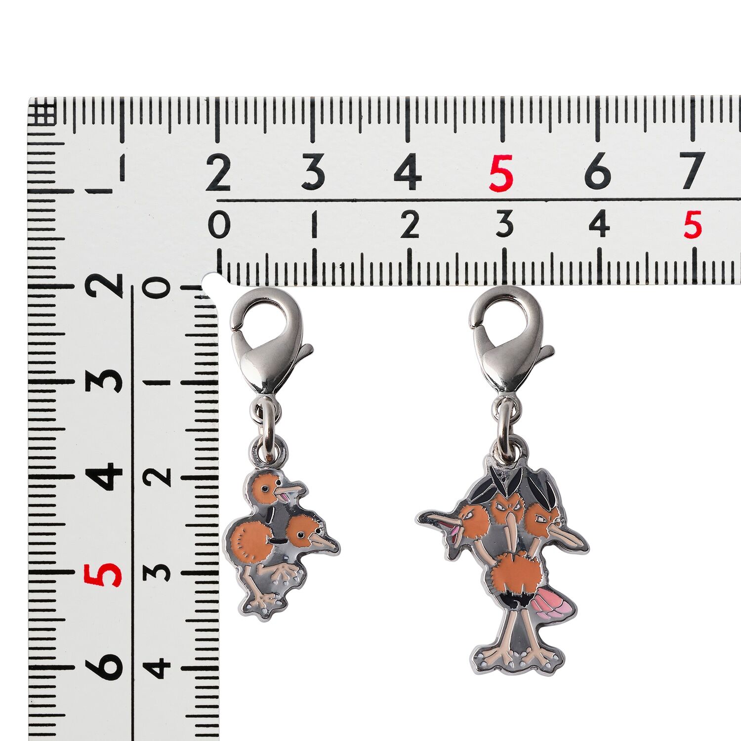Pokemon Center - Doduo & Dodrio Schlüsselanhänger - 2 Stück