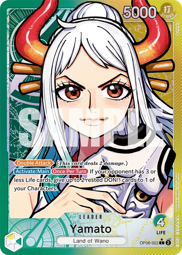Yamato - OP06-022 - Alternate Art Yamato - OP06-022 - Alternate Art