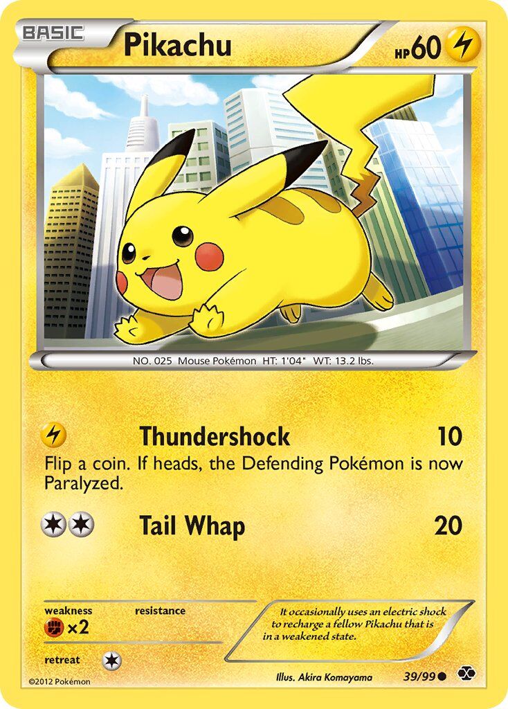 Pikachu - 39/99 - EN Pikachu - 39/99 - EN