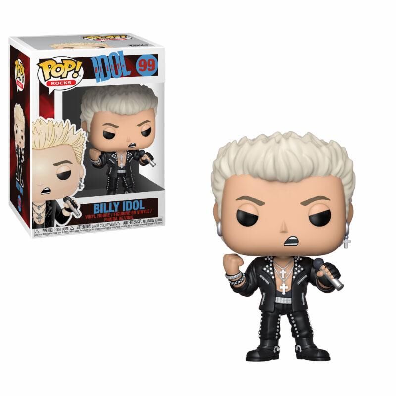 Billy Idol POP! Rocks Vinyl Figur Billy Idol 9 cm Billy Idol POP! Rocks Vinyl Figur Billy Idol 9 cm