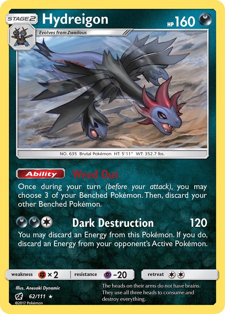 Hydreigon - 62/111 - EN Hydreigon - 62/111 - EN