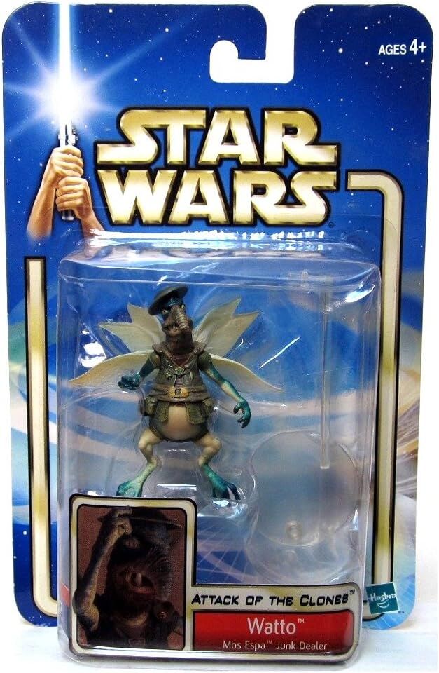 Star Wars Episode II Attack of The Clones Figure: Watto