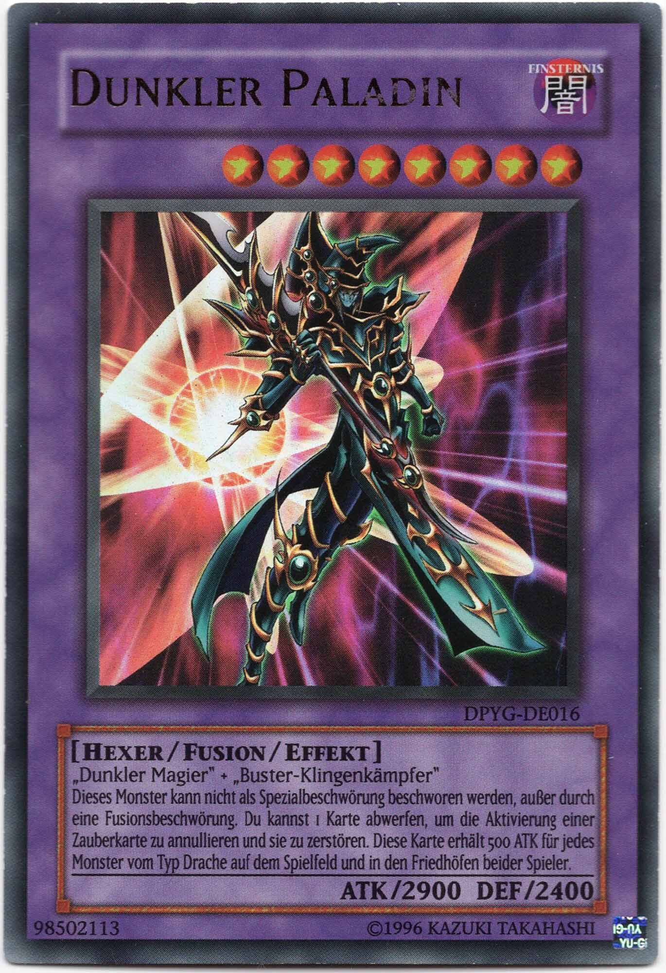 dunkler-paladin-dpyg-de016-ultra-rare-near-mint Dunkler Paladin - DPYG-DE016 - Ultra Rare (Near Mint)
