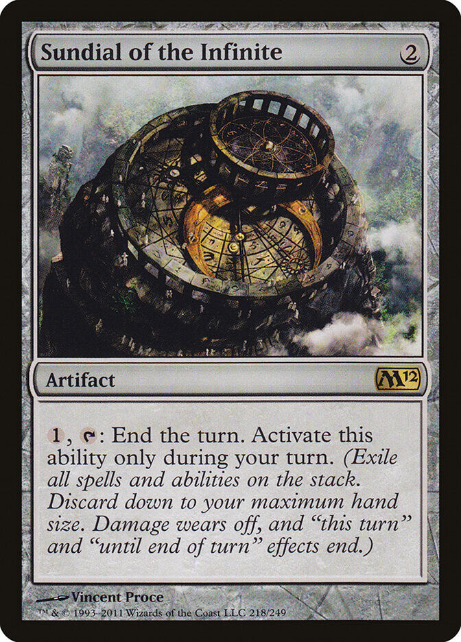 Sundial of the Infinite - M12 218 - Foil - EN - NM