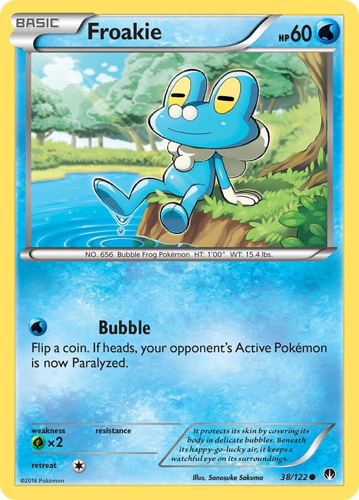 Froakie - 38/122 - EN