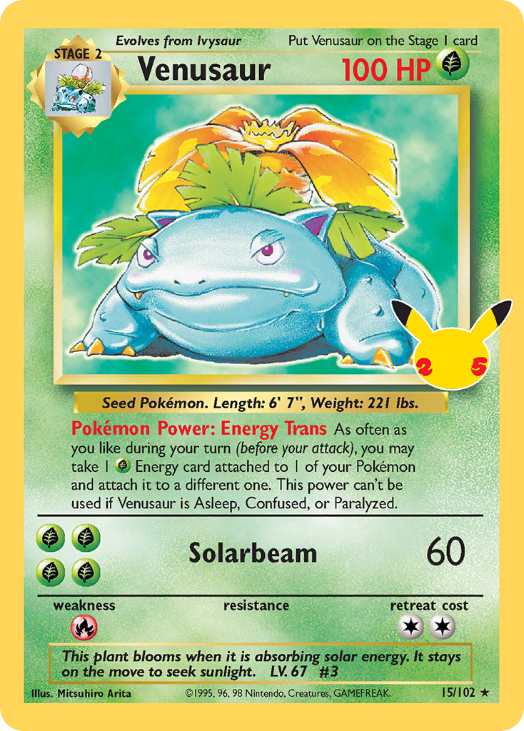 Venusaur - 15/102 - EN Venusaur - 15/102 - EN