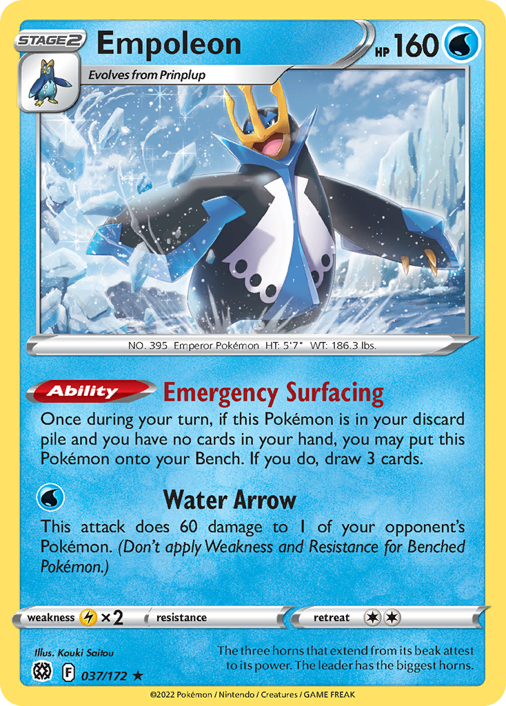 Empoleon - 037/172 - EN Empoleon - 037/172 - EN