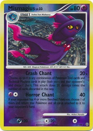 Mismagius - 7/100 - Reverse Holo - EN