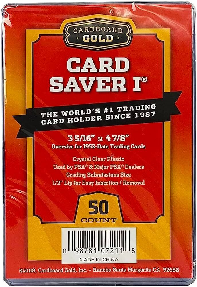 50 Cardboard Gold Graded Card PSA Submission Card Savers 1 50 Cardboard Gold Graded Card PSA Submission Card Savers 1