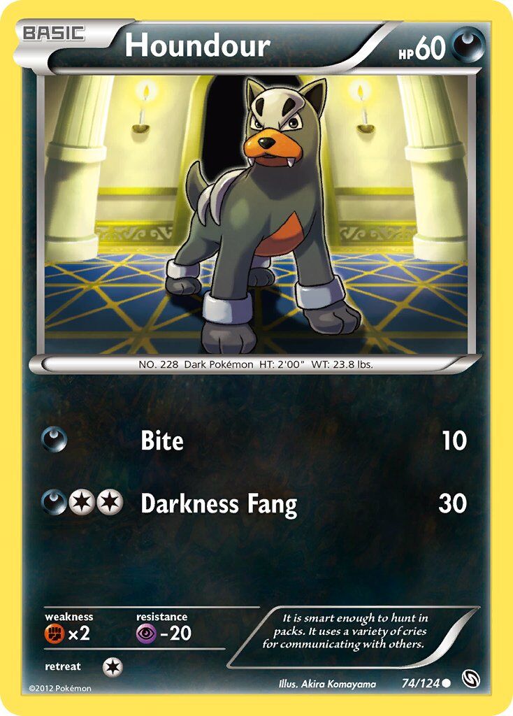 Houndour - 74/124 - EN Houndour - 74/124 - EN