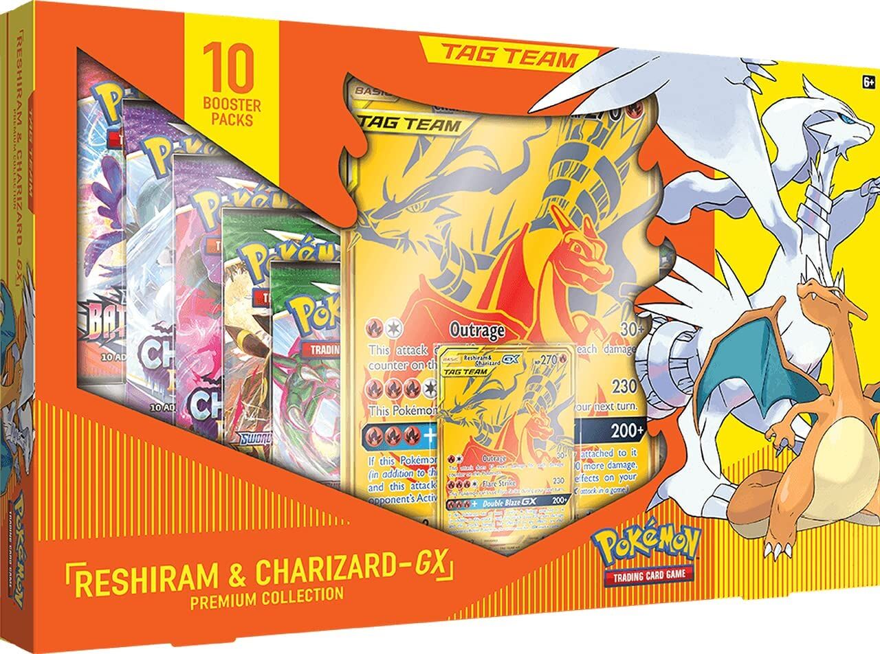 Pokémon Reshiram & Charizard-GX Premium Collection Box - EN