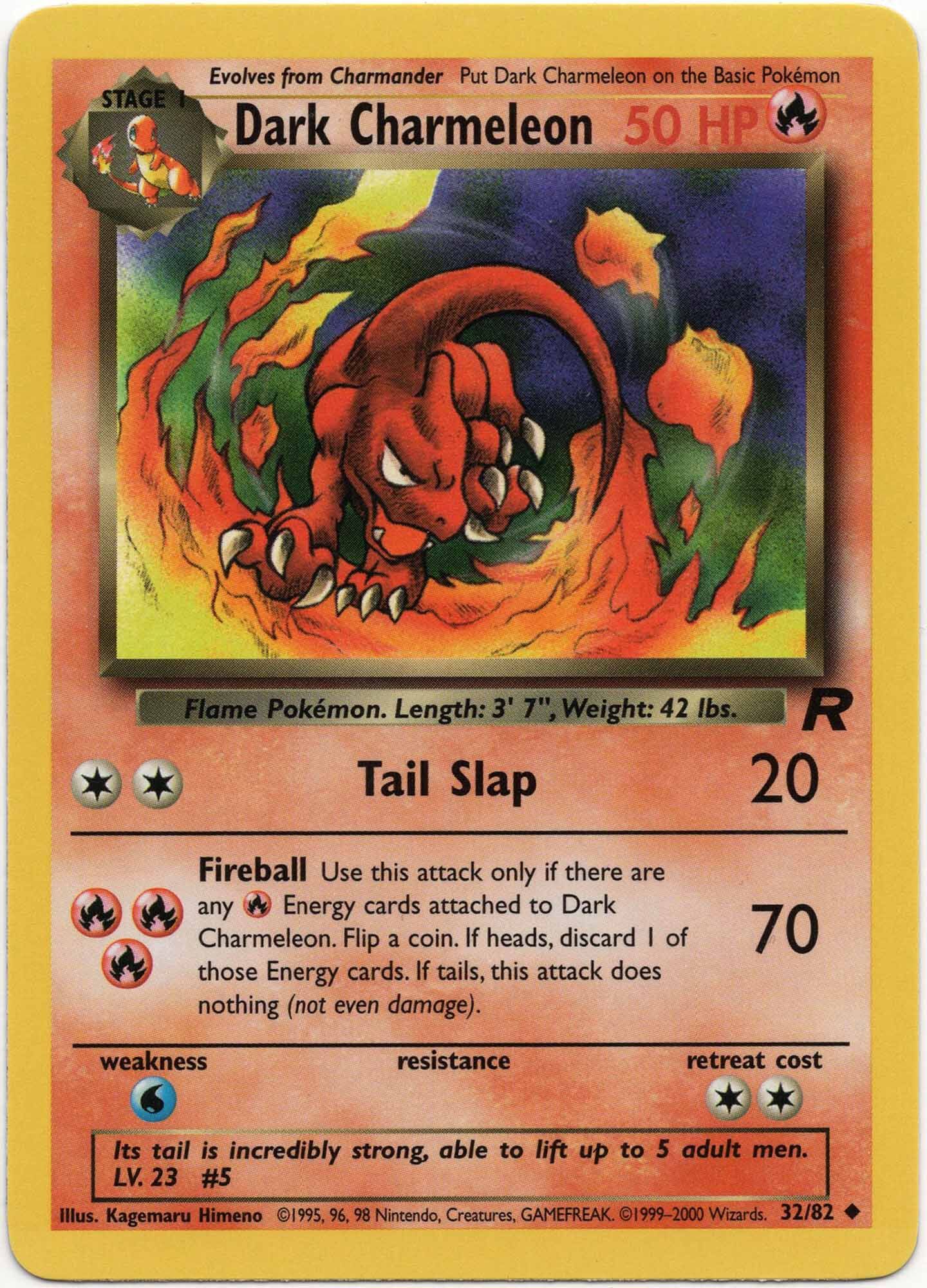 Dark Charmeleon - 32/82 - Pokémon TCG