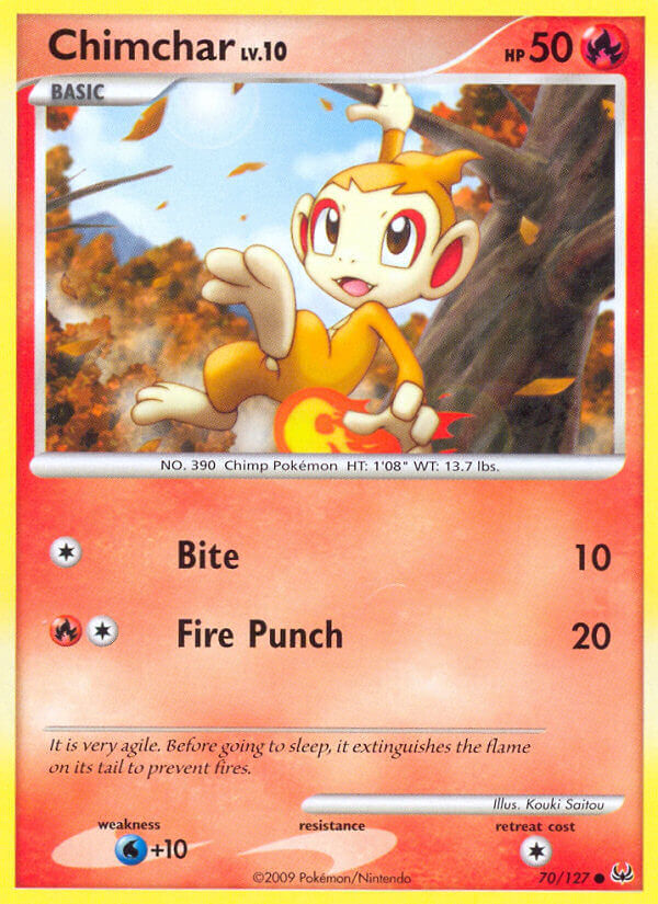 Chimchar - 70/127 - EN Chimchar - 70/127 - EN