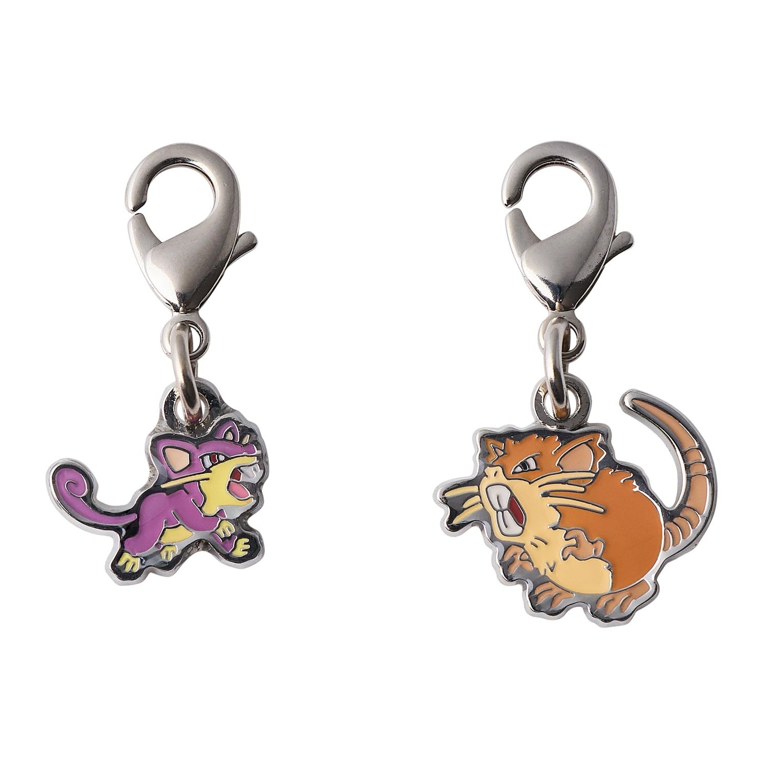 Pokemon Center - Rattata & Raticate Schlüsselanhänger - 2 Stück Pokemon Center - Rattata & Raticate Schlüsselanhänger - 2 Stück