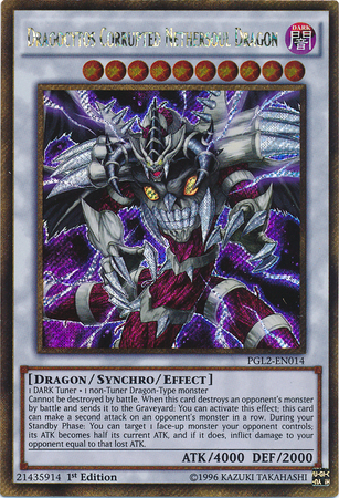 Verdorbener Drachokytos-Niederseelendrache - PGL2-014 - Gold Secret Rare - 1. Auflage Verdorbener Drachokytos-Niederseelendrache - PGL2-014 - Gold Secret Rare - 1. Auflage