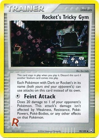 Rocket’s Tricky Gym - 90/109 - Reverse Holo - EN