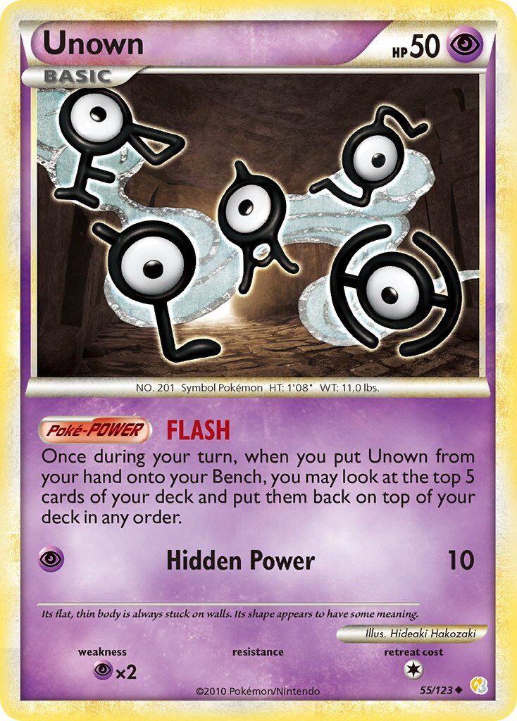 Unown - 55/123 - EN Unown - 55/123 - EN