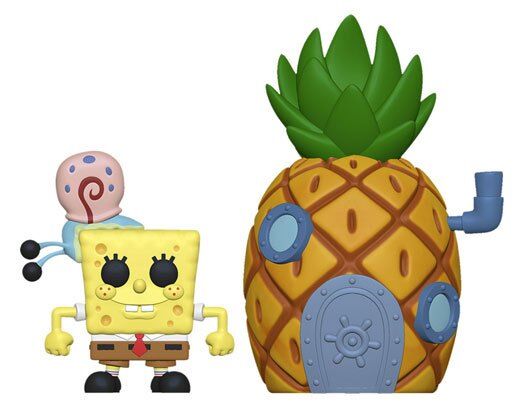 SpongeBob Schwammkopf POP! Town Vinyl Figur SpongeBob & Pineapple 9 cm SpongeBob Schwammkopf POP! Town Vinyl Figur SpongeBob & Pineapple 9 cm