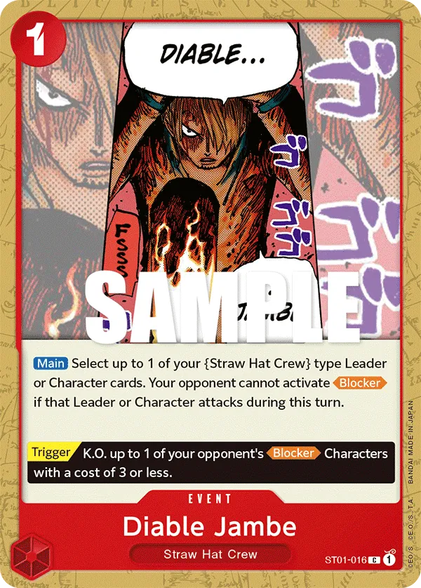 Diable Jambe - ST01-016 Diable Jambe - ST01-016