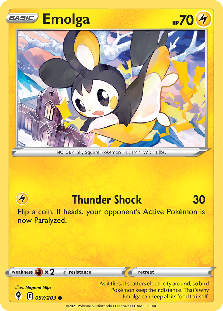 Emolga - 057/203 - EN Emolga - 057/203 - EN