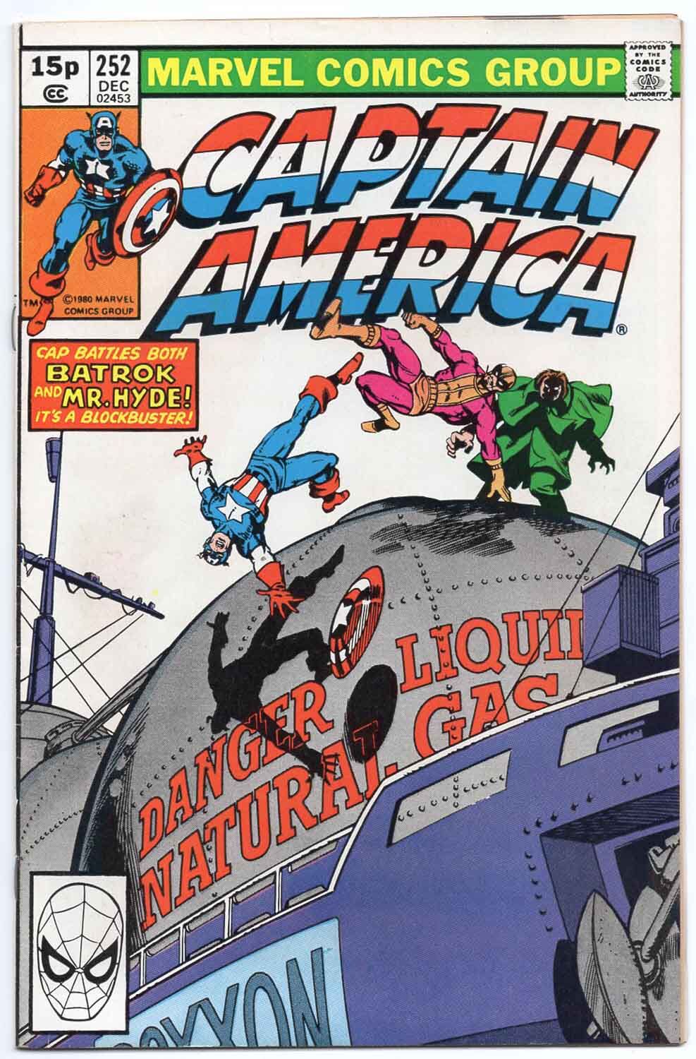 Captain America #252