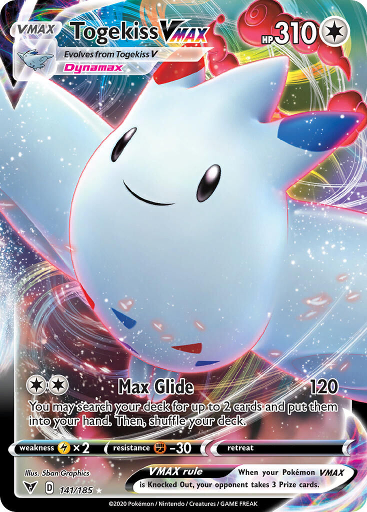 Togekiss VMAX - 141/185 - EN Togekiss VMAX - 141/185 - EN