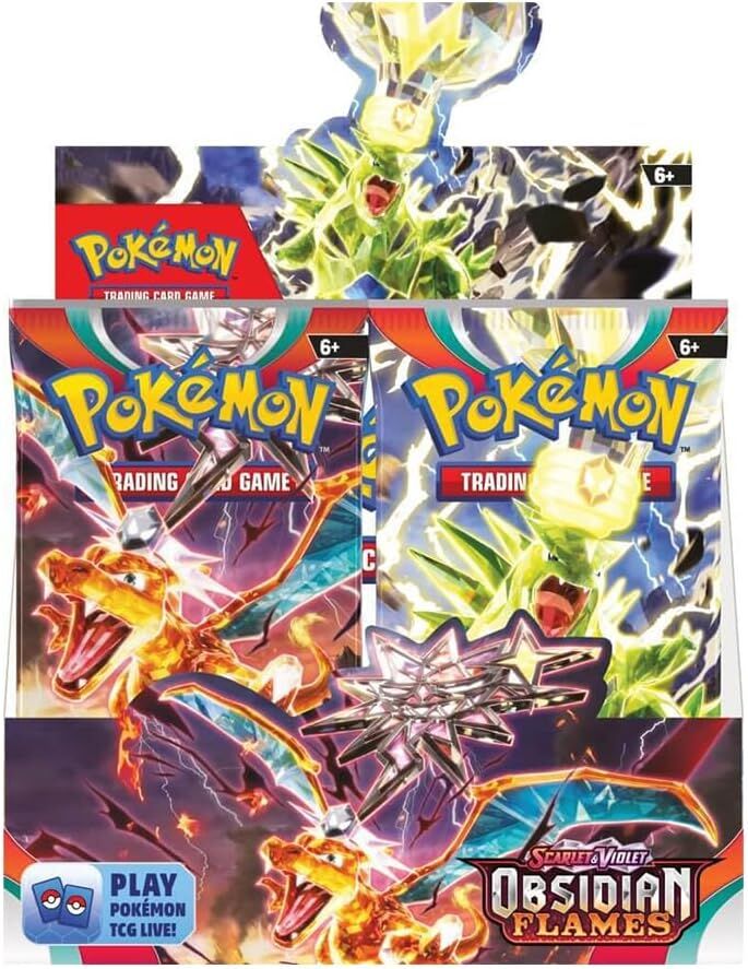 Pokémon TCG: Scarlet & Violet - Obsidian Flames Booster Display Box (36 Packs) - EN