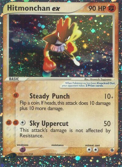 Hitmonchan ex - 98/109 - EN