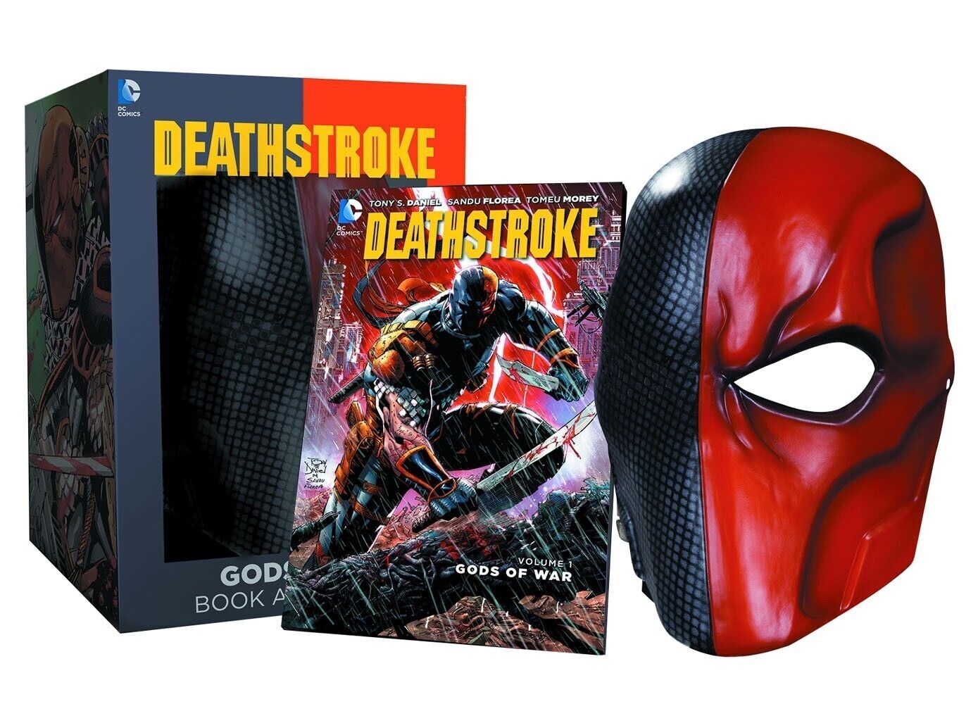 Deathstroke Vol. 1 Book & Mask Set Deathstroke Vol. 1 Book & Mask Set