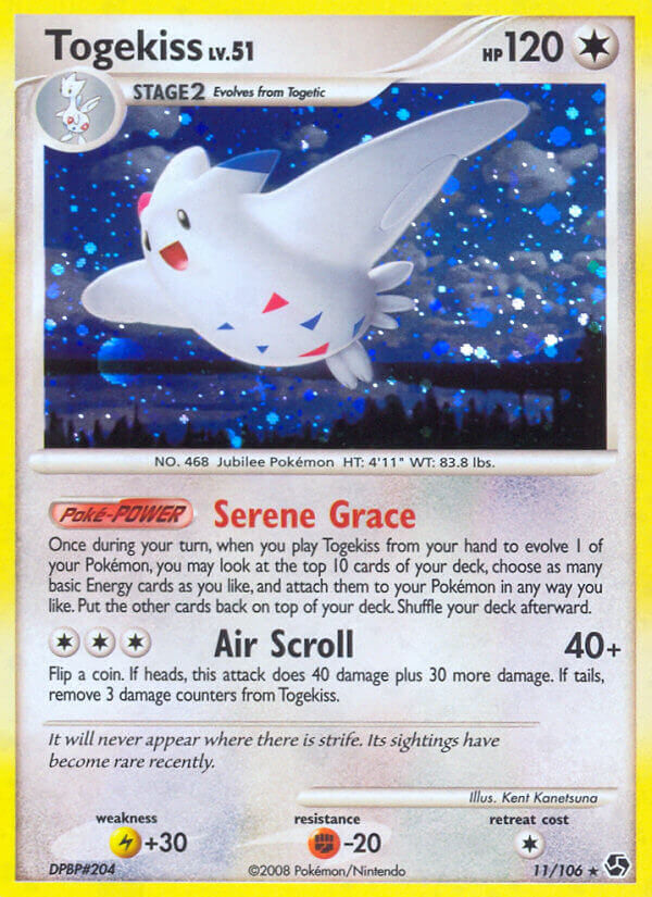 Togekiss - 11/106 - Reverse Holo - EN Togekiss - 11/106 - Reverse Holo - EN