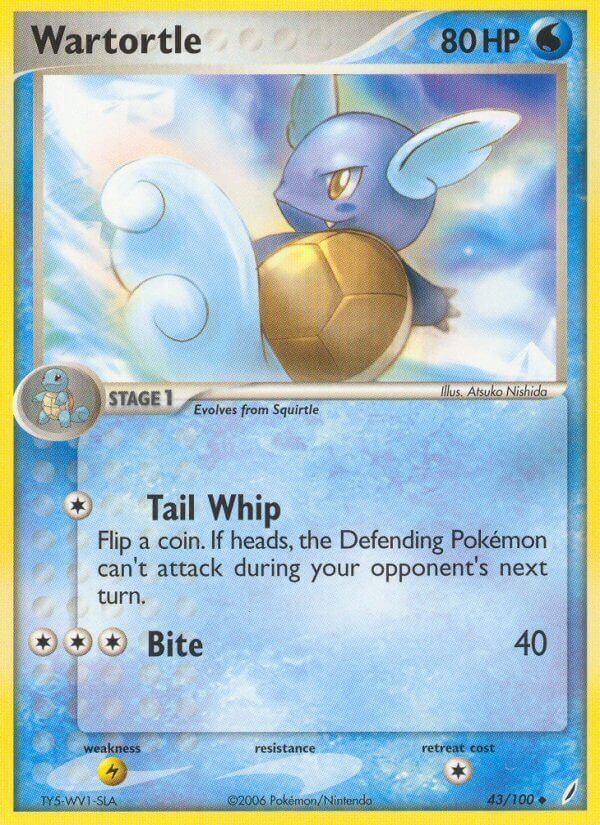 Wartortle - 43/100 - EN