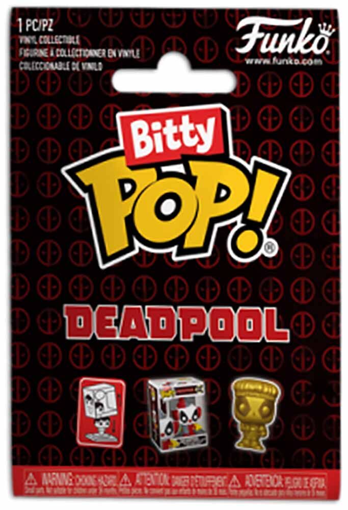 Deadpool Bitty POP! Vinyl Figur - 1 Mystery Pack - 2.5 cm 