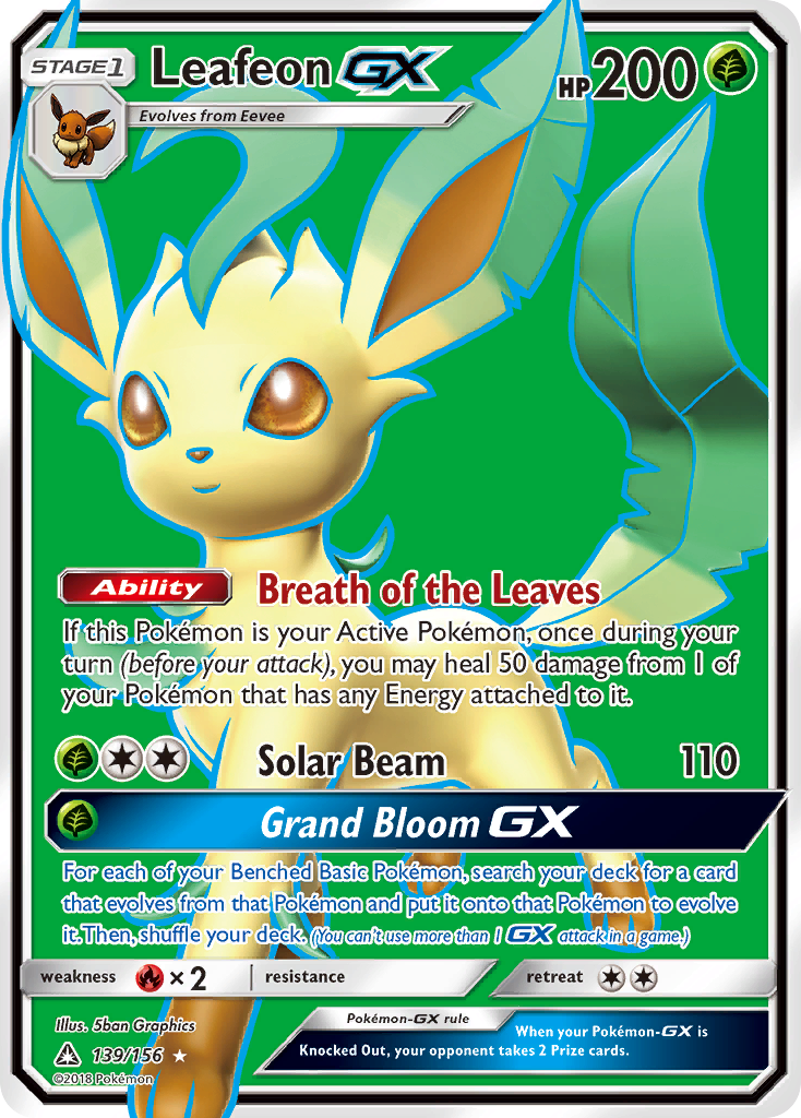 Leafeon-GX - 139/156 - EN