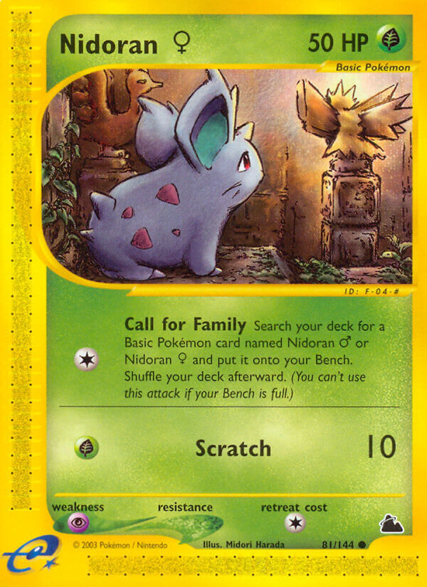Nidoran Female - 81/144 - EN