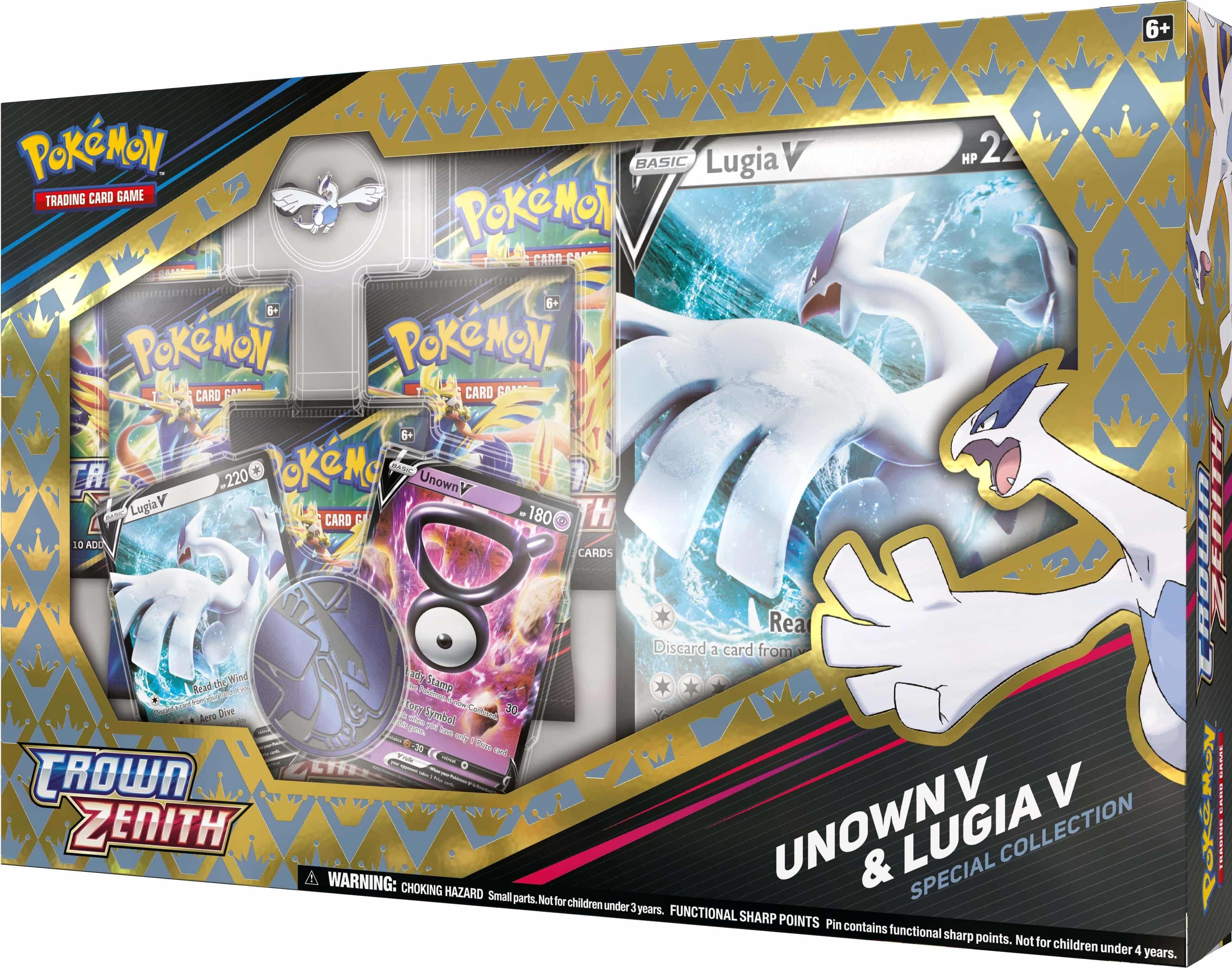 Pokémon Crown Zenith Special Collection Unown V & Lugia V - EN