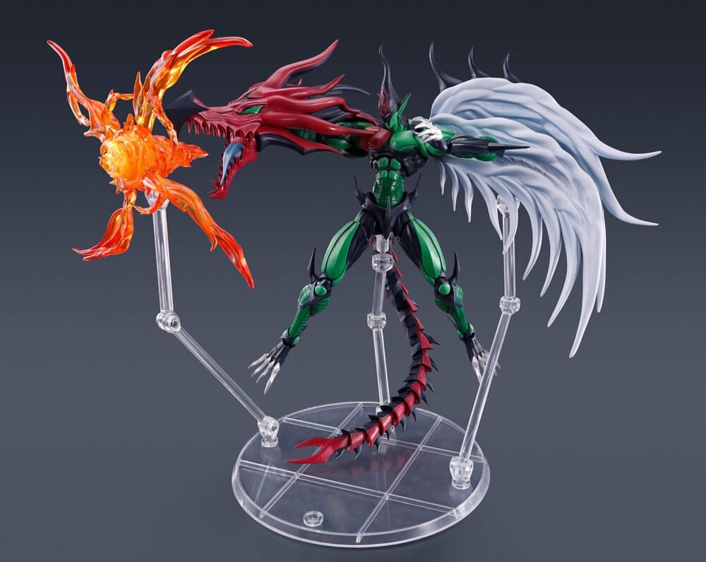 Yu-Gi-Oh! S.H. MonsterArts Actionfigur Elemental Hero Flame Wingman 19cm